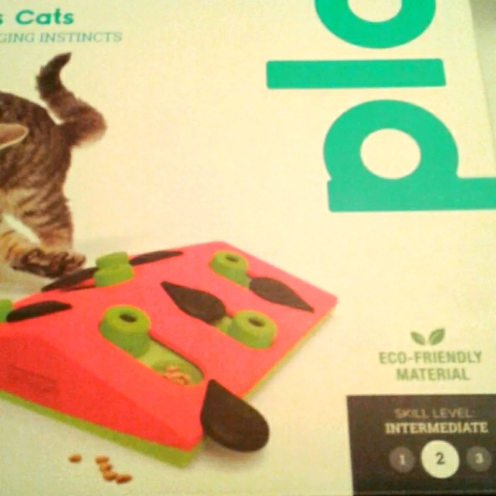 Cat Toy Melon Maddness Puzzle & Play Cats NO BOX MEOWY NICE FINAL SALE F…